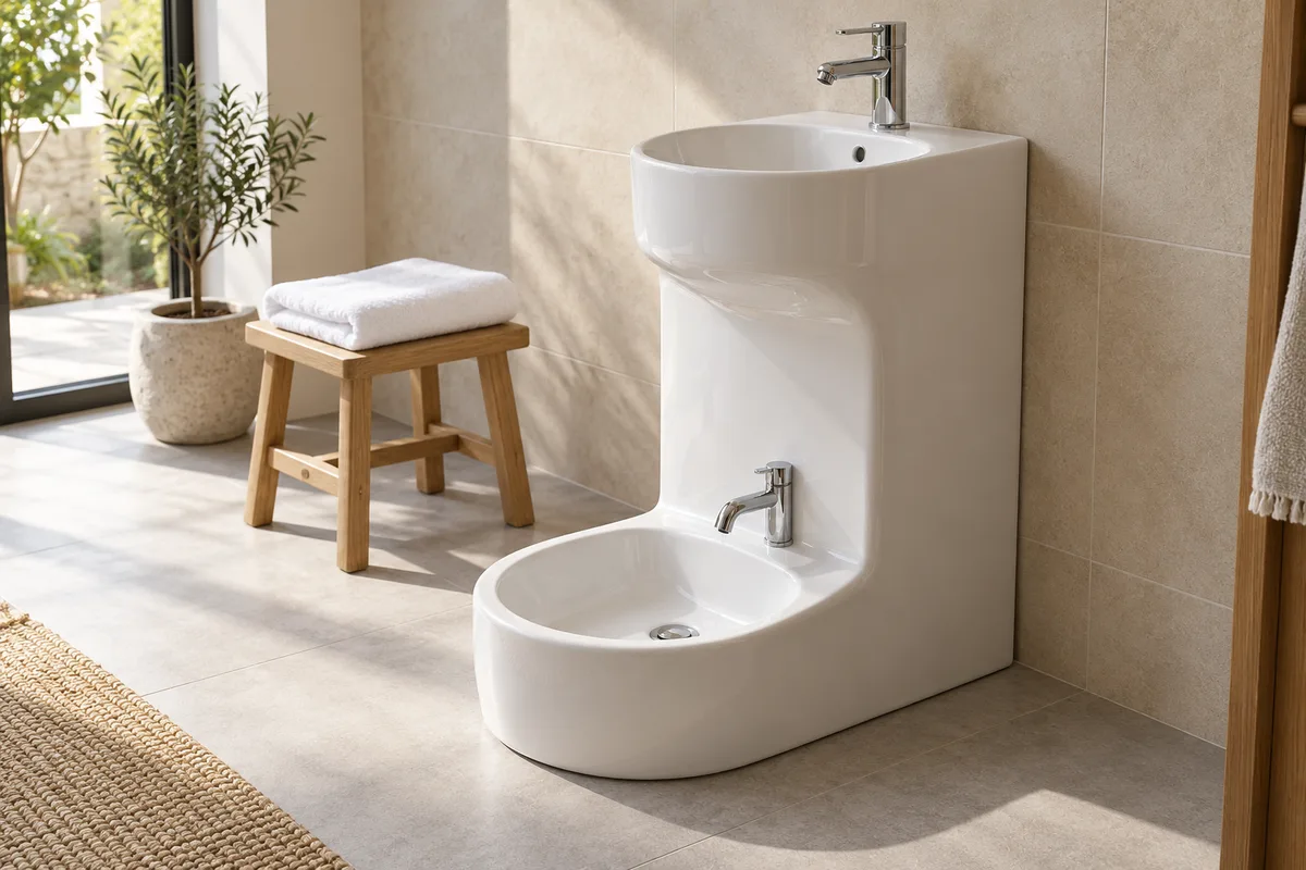 Lavabo d'ablutions : l'installer dans sa salle de bains