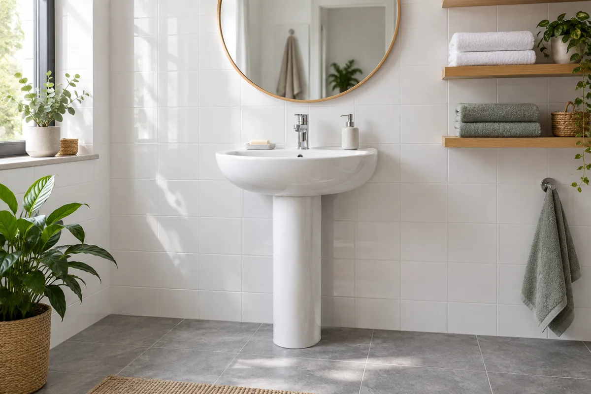 Lavabo colonne, meuble vasque, totem ou suspendu : choisir