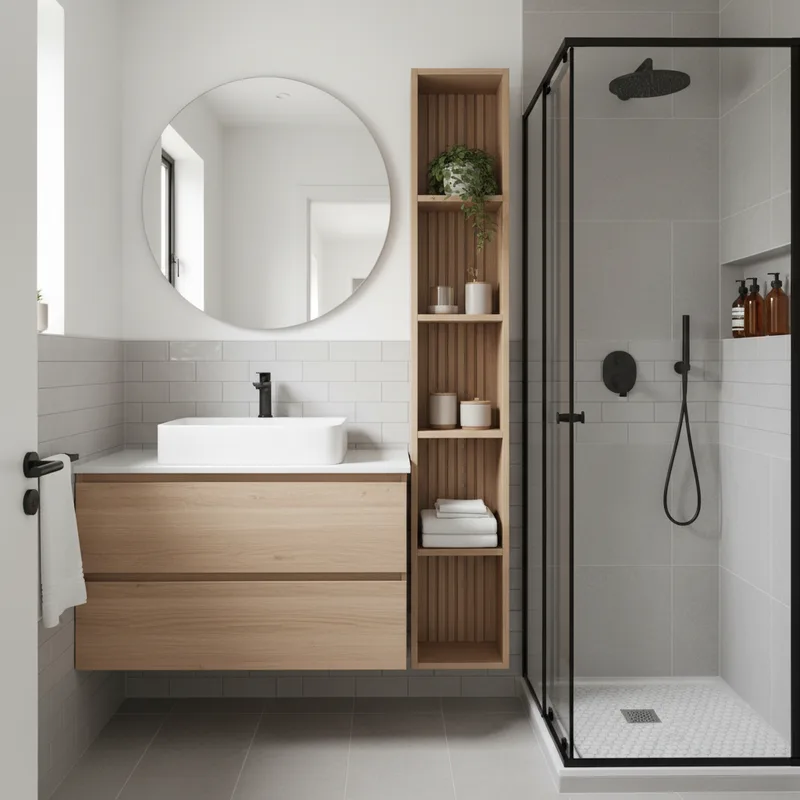 Comment optimiser l'espace dans une petite salle de bains