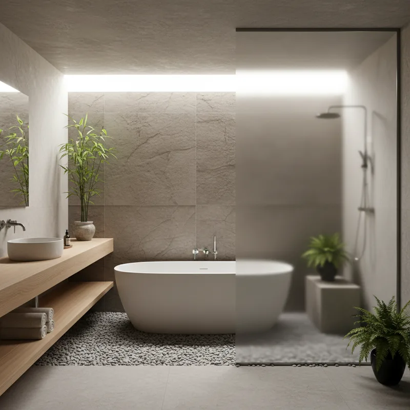 Salle de bains zen : créer un espace de relaxation chez soi